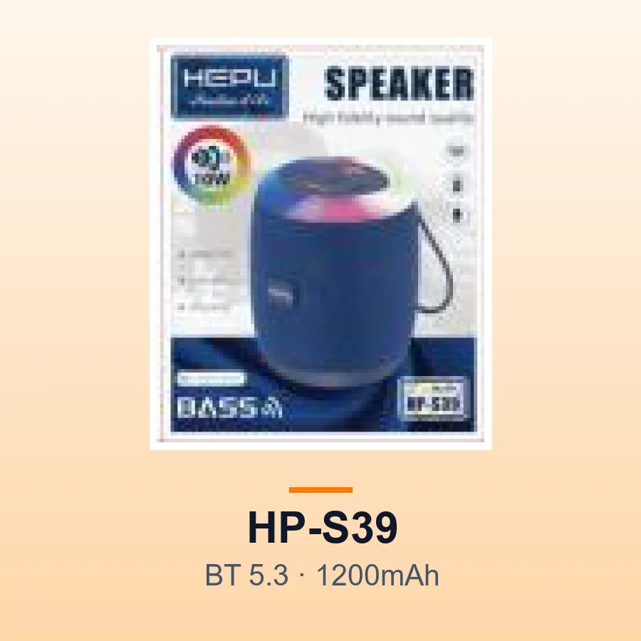 HEPU HP-S39 Bluetooth Speaker
