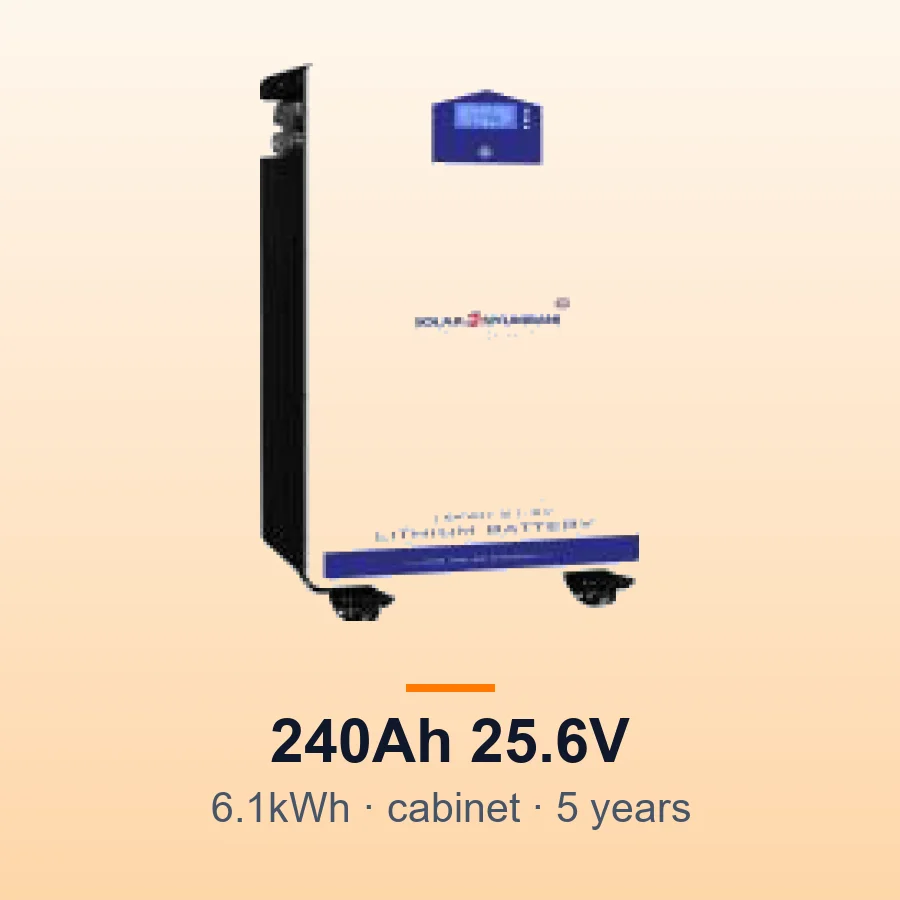 Solar Nyumbani 6kWh Lithium Battery LC240